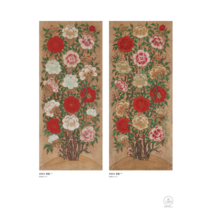 본그라미 궁모란도 민화 도안 본그림 민화그리기 꽃 diy 민화액자 동양화 본그리미, 대형, 궁모란도 (2)