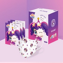 캐치 티니핑 시즌3 파티핑 패턴 마스크 20매 XS 소형