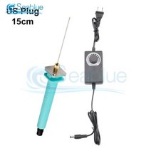 우드락커터기 열선 스티로폼 커터기 폼 커터 펜 15W 110V240V 전기 폴리스티렌 커팅 머신 휴대용 DIY 도구, 15cm US Upgrade