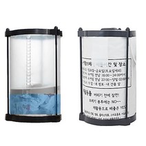 냄새차단 종량제 쓰레기통 20리터 10리터 종량제 봉투 압축 휴지통, 그레이 20리터