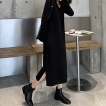 어썸풀 제리 브이 롱 원피스