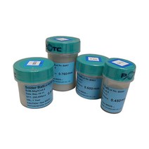 용접용품 용접무연 250k병 pmtc bga 리볼링 솔더 볼 0.2 0.25 0.3 0.35 0.4 0.45 0.5 0.55 ic 칩용 0.6mm pcb 재작업 용접도구, 0.55mm