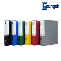 영오산업 합지D링바인더, 1개, 3CM 노랑