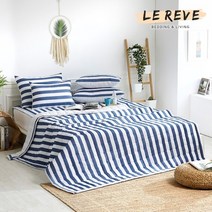 [르헤브] 어닝스트라이프 시어서커 누비이불 SS