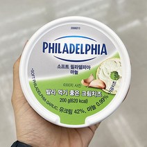 필라델피아 크림치즈 갈릭 200g x 2개, 상세페이지 참조