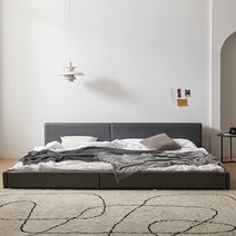 슬립스토아 호텔 발리 LED 패밀리 침대+7존독립 세트 SS+SS/SS+Q/Q+Q, A타입-오픈형, 진그레이