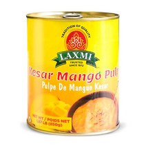 Laxmi All-Natural Kesar Canned Mango Pulp - 850gm, 1, 850g