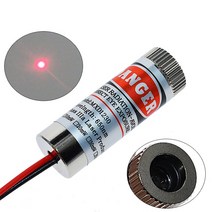12mm/5mw 레드 라인 레이저 모듈 포인트 스팟 크기 조정 가능 방출 헤드 스캐너 3D 프린터 헤드용, 02 Point