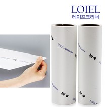 로이엘 테이프클리너 사선커팅 리필 160mm 60회 or 90회, 리필용160mm(90회분)