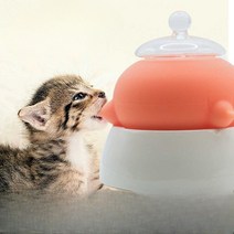 아기 고양이 우유 수유기 동시5마리가능 동물병원, 아이보리색 젖꼭지3개 (200미리)