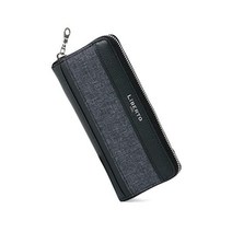 슬링백 리베르트 에드윈 지갑 남성 긴 라운드 패스너 데님 전환