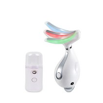 넥크림 목주름패치 7 In 1 얼굴 리프트 장치 EMS RF 미세 전류 피부 재생 마사지기 3 가지 색상 LED 광자 치료 목 주름 제거, 05 Type 5