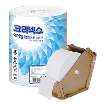유한킴벌리 크리넥스 물에 잘 녹는 에어셀 미니 점보롤 230m 12롤 + 전용용기 증정, 에어셀 미니 점보롤 12롤