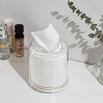 투명 화장지 보관함 두루마리 휴지 티슈 케이스, 단일