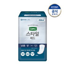 디펜드 스타일 패드 남성프리사이즈 12매x6팩, 대형, 6팩