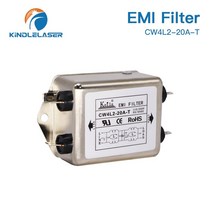 KINDLELASER 전원 EMI 필터 CW4L2-10A-T / 단상 AC 115V 250V 20A 50/60HZ Co2 레이저 조각 기계, 01 CW4L2-10A-T