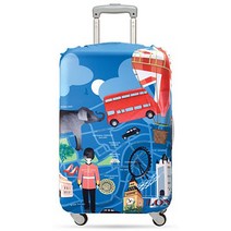 로키 loqi 여행 캐리어 커버 런던 London