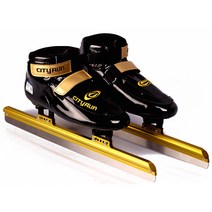 남녀 스피드 스케이트화, 상세 페이지 참고, 신발에 블랙 골드 슬립 43