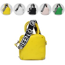 여성골프파우치 큐브 크로스백 가방, 블랙