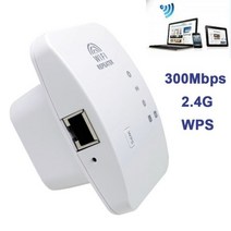 원룸공유기 자취방 공유기 와이파이 게이밍 호환 JCKEL 무선 WiFi 리피터 익스텐더 300Mbps 라우터 증폭기 부스터 장거리 액세스 포인트, 300M 2.4G 화이트_미국 플러그