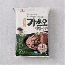 [메가마트]CJ 가쓰오 메밀생면 2인분 568g, 2개