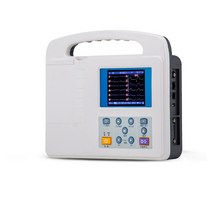 휴대용 모니터 BT-ECG30D 3 채널 심전도 기계 사람 EKG 터치 스크린 모바일 ECG 모니터 웨어러블 휴대용, 한개옵션0