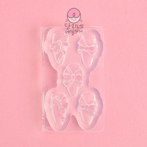 네일파츠 네일몰드 리본 몰드 네일재료 레진공예