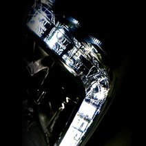 싼타페 DM 데이라이트 안개등 순정형 주간주행등, 01. 코너링타입, A TYPE
