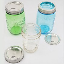 볼메이슨자 유리병모음, 블루유리병 16oz, 1개