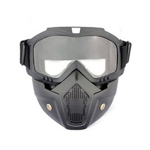 스포츠고글 스키고글 안개방지 고글 남성 여성 스키 스노우 보드 마스크 스노우 모빌 스키 windproof motocross 보호 안경 안전 입 필터, s04 클리어