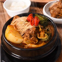 정직한밥상 국내산 돼지등뼈 듬뿍 정직한 감자탕 700g x 5팩, 5개