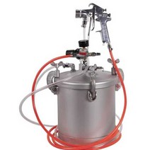 압송기 페인트 압력 분사기 도장 뿜칠 도료 도장기, 15L 상부 배출 3.5