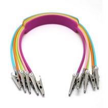 치과스카프클립 스테인레스 스틸 치과 턱받이 클립 OEM 오토 클레이브 실리콘 환자 스카프 냅킨 홀더 일회, 04 5pcs orange, 한개옵션1