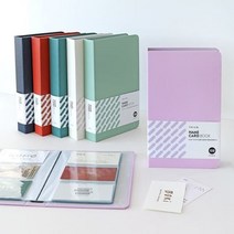 인디고 프리즘 108 명함집 (네임카드북 명함앨범 미니폴라로이드앨범), 크림