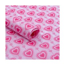 종이꽃 러브 타입 티슈 페이퍼 플라워 50x66cm 10 개/백 선물 포장 홈 인테리어 축제 파티 웨딩 DIY 용품129362, Colorful-Love