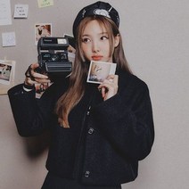 올리브데올리브 [갤러리아] 올리브데올리브 니트 넥 크랍 점퍼 OW2WM203