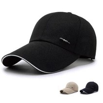 사계절 긴 챙 볼캡 햇빛가리개 낚시 썬캡 야구 모자_ 167602EA