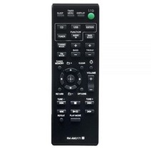 Vinabty RM-AMU171 교체용 리모트 핏 소니 오디오 시스템 HCD-SBT100B CMT-BT60 CMT-BT60B CMT-BT80W CMT-BT80WB CMT-SBT10