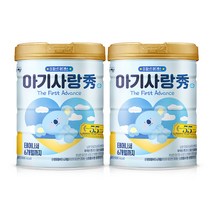 아기사랑수 더퍼스트 어드밴스 분유 1단계, 750g, 2캔