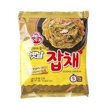 출출할때 오뚜기 옛날잡채(봉지면) 75g 봉지라면 사무실 회사 직장 학생 간식 식사대용 시원한국물, 단품