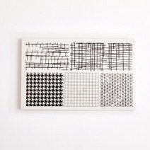 문자각인 금형저널 일기 배경 장식 스탬프 바둑판 모스 코드 편지 DIY 인감 PVC Scrapbooking 재료 취미 공, 03 check