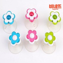 얇은 자석철판 실리콘고리 네오디움 강력 원 자석 꽃 안심콜스티커 큐방자석 냉장고메모시트