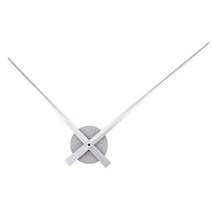 독일 칼슨벽시계 Karlsson Little Big Time Mini KA4348SI Wa, 76cm_Silver