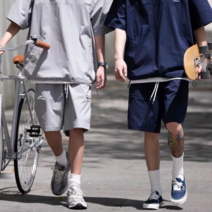 라미레 남자 카고 지퍼 포켓 반바지 500194