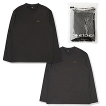 아이더 아이더(EIDER) 신상특가 남성 1+1 2장한세트 실속형 간절기 기본핏 폴리원단 신축성 부드러운터치감 기능성 등산 캐쥬얼 스포츠 긴발 라운드 티셔츠 DMU22297 POP 2 PACK α 긴팔 Z1