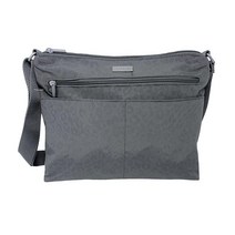 BAGGALLINI 스페셜 에디션 대형 지퍼 백 크로스바디 백 블랙