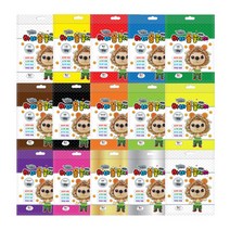 미리사몰 도너랜드 칼라 요술 점토 10색 클레이 실속형 세트 얼쑤 볼클레이 토단 하비 50g 무독성 어린이 방과후, 토단 하비(볼)클레이(50g):은색