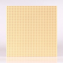 레고판 레고 클래식 호환 놀이판 25.6 x 25.6cm (32x32칸), 레고판 LB009 - 베이지