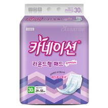 카네이션 프리미엄 라운드형 속기저귀(4회분) 30매입, 30개입, 2개