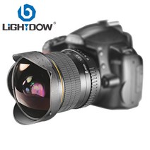 Lightdow-8mm F3.0 초광각 어안 렌즈 니콘 DSLR 카메라 D3100 D3200 D5200 D5500 D7000 D7200 D7100 D7300 D7500, Nikon